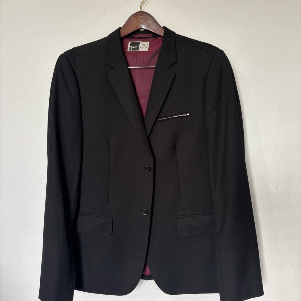 Howe Black Sport Coat Modern Fit